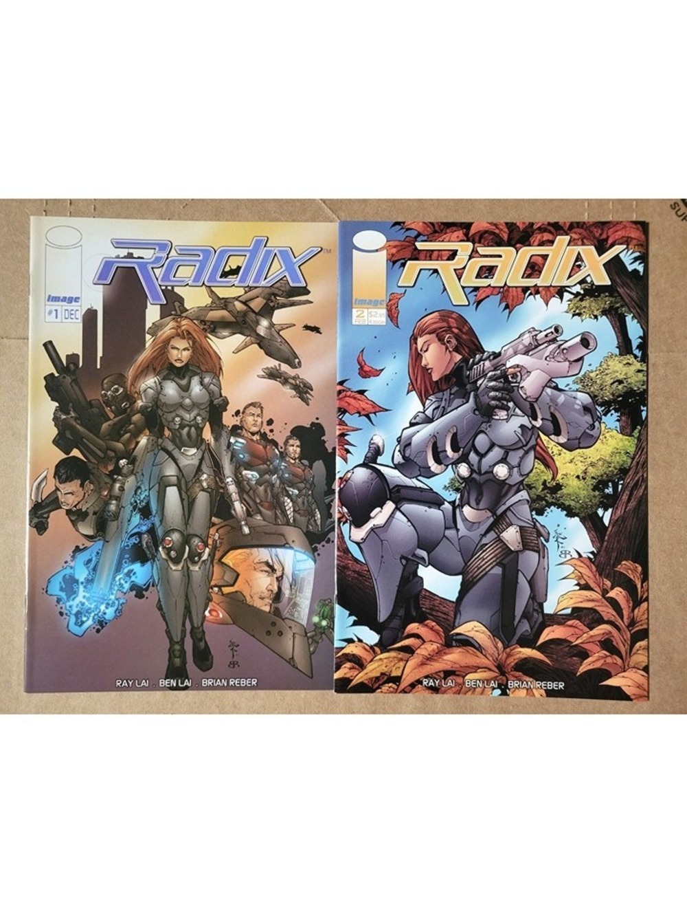 Radix 1-2 (2001) Image Comics Lot VF/NM *LOOK*
